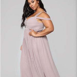 Fashionnova “Honorable Intensions” dress in Mauve